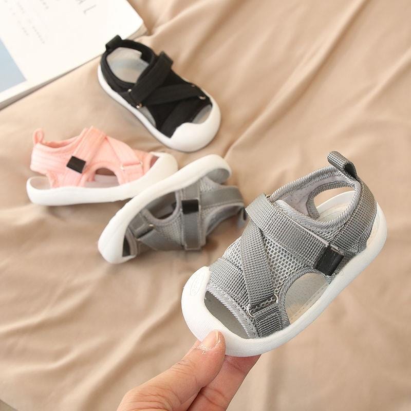 Non-Slip Breathable High Quality Toddler Shoes Baby Girls Boys Casual Shoes Anti-collision Shoes