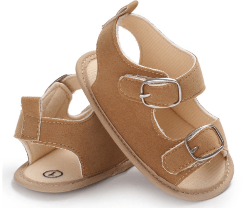 Handmade light baby sandals