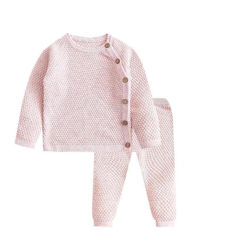 Spring Autumn Newborn Baby Long Sleeve Tops + Pants Outfits. - MamaGas Enterprise 