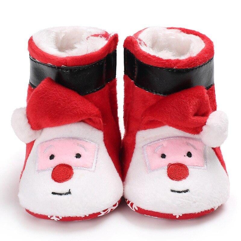Winter Warm Santa Claus First Walkers Cute Boots - MamaGas Enterprise 
