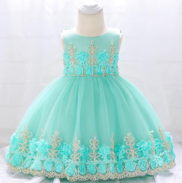 Copy of Baby girl dress lace flowers 0-2 years baby kids clothes birthday Princess party dress children tutu clothing - MamaGas Enterprise 