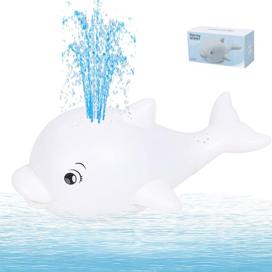 Squirt Water Bath Whale Toy