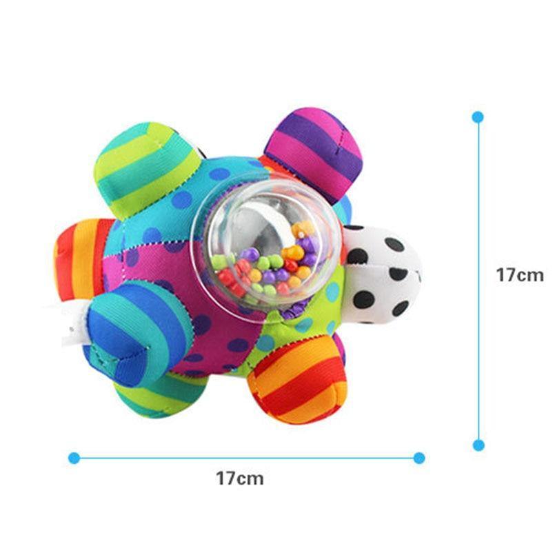 Baby Toys Fun Little Loud Bell Baby Ball Rattles Toy Develop Baby Intelligence Grasping Toy HandBell Rattle Toys For Baby/Infant - MamaGas Enterprise 