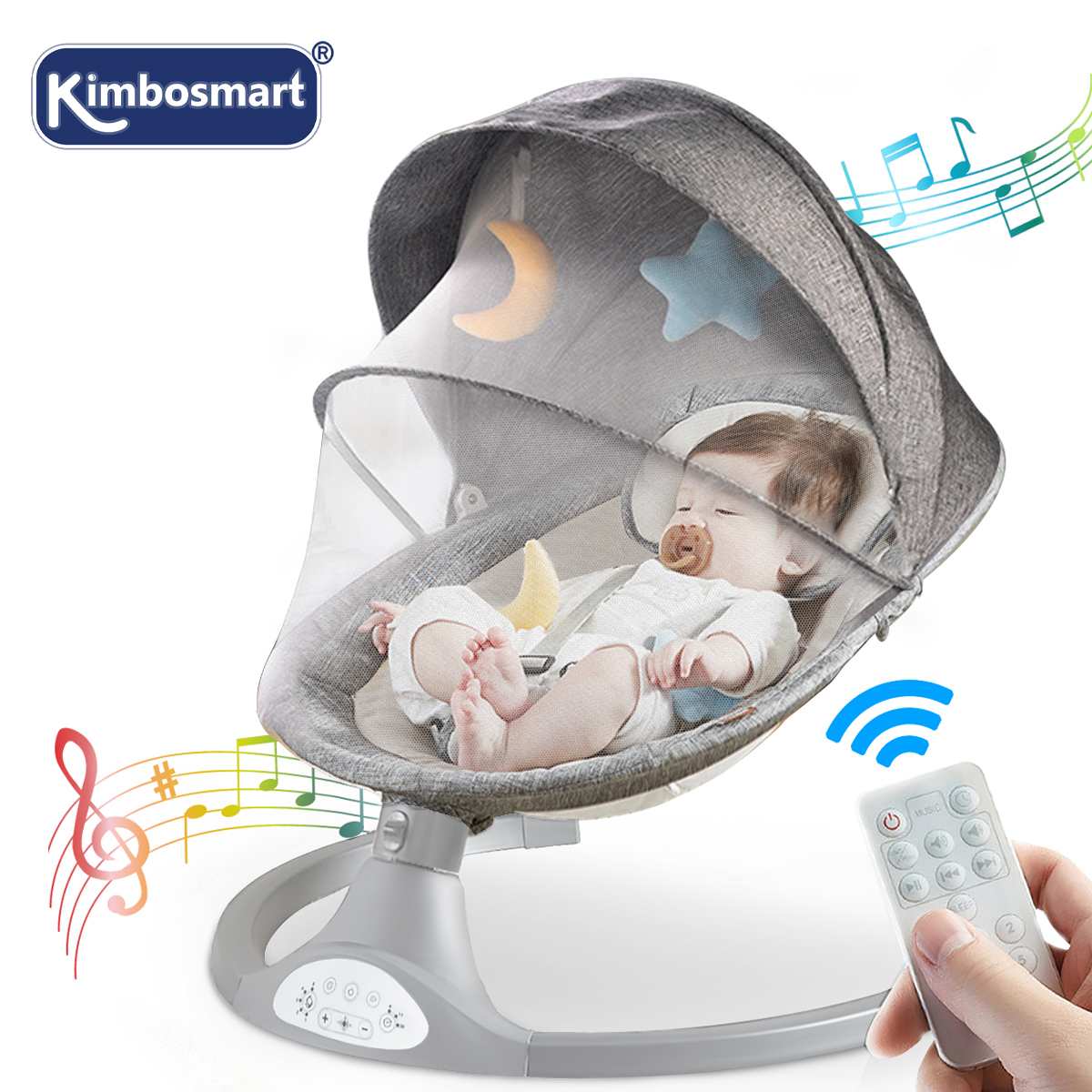 Baby Rocking Chairs for Baby Electric Baby Swing Breastfeeding Rocking Chair Multifunction Cradle Baby Lounger bluetooth Music