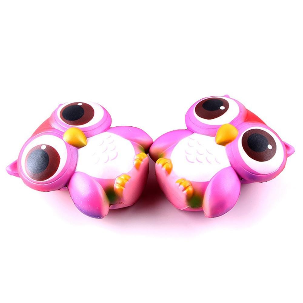 Lovely Pink Owl Cream Scented Toys Collection