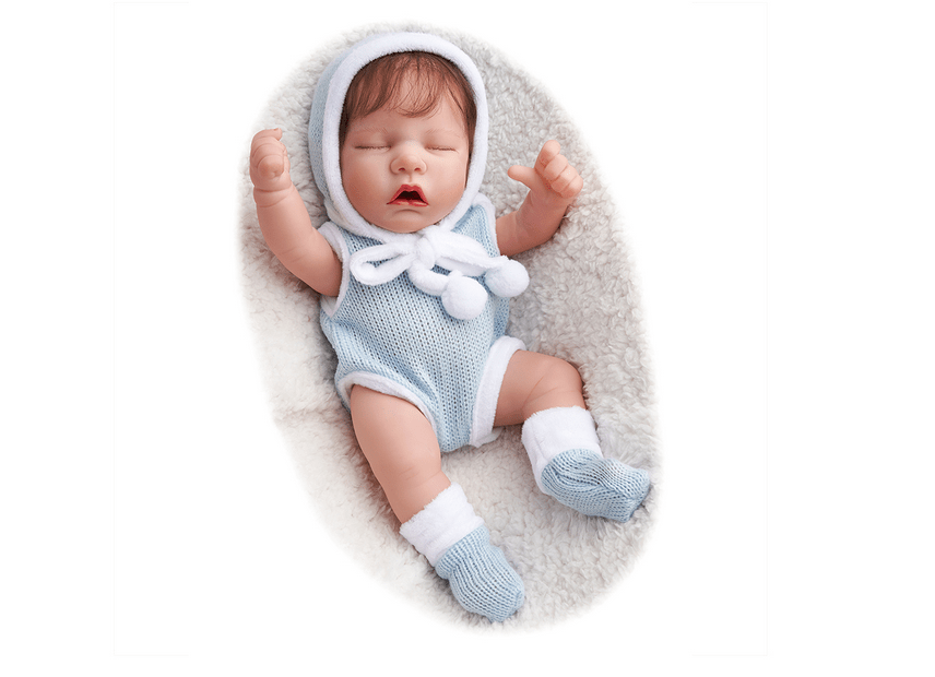 RSG bebes Reborn Doll kits 12 Inches reborn toddler doll Lifelike Newborn Baby girl silicone Vinyl Doll Gift Toy for Children