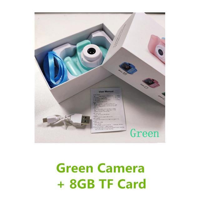 Kids Camera Toys for Children Birthday Christmas Gift Mini Digital Cameras Toys Photography Props with 16/32GB TF Cards - MamaGas Enterprise 