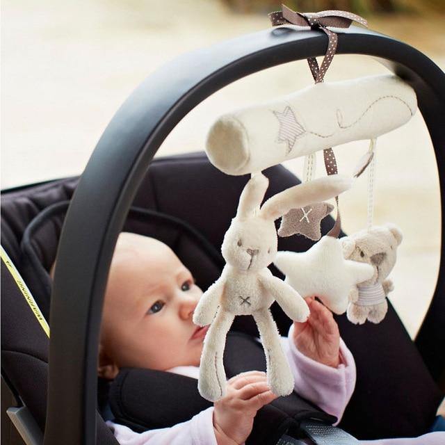 Soft Infant Crib Bed Stroller Toy Spiral Baby Toy For Newborns Car Seat Educational Rattles Baby Towel baby Toys 0-12 months - MamaGas Enterprise 