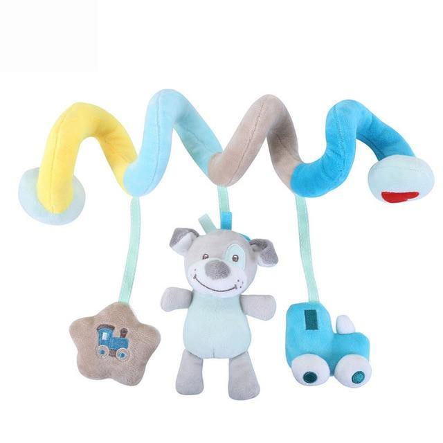 Baby Toys 0-12 Months Crib Mobile Bed Bell Rattles Educational Toy for Newborns Car Seat Hanging Infant Crib Spiral Stroller Toy - MamaGas Enterprise 