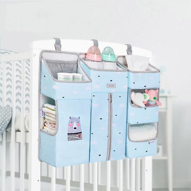 Crib Organizer for Baby Crib Hanging/ Storage Bag Baby Clothing Organizer - MamaGas Enterprise 