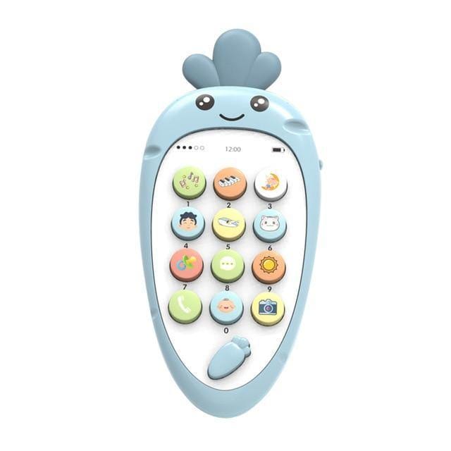 Baby Electronic Phone Toys Teether Music Early Childhood Educational Toys Multi-function Simulation Phone Toys - MamaGas Enterprise 